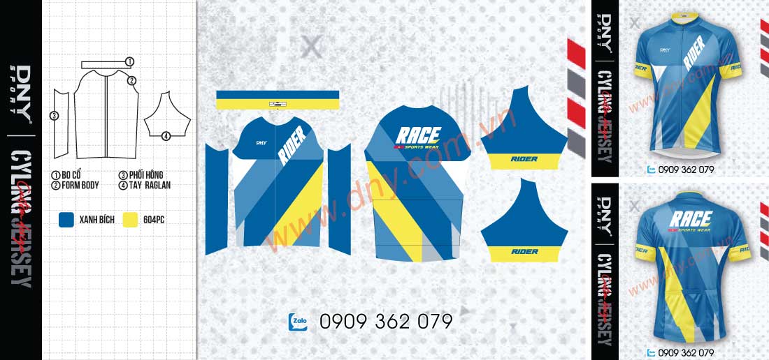 Đồng phục CLB xe đạp Bộ đồng phục xe đạp nhóm