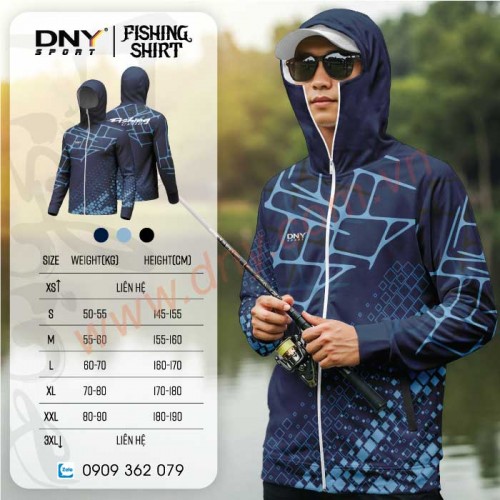 MẪU ÁO CÂU CÁ THIẾT KẾ THEO YÊU CẦU | DNY-FS2508020016