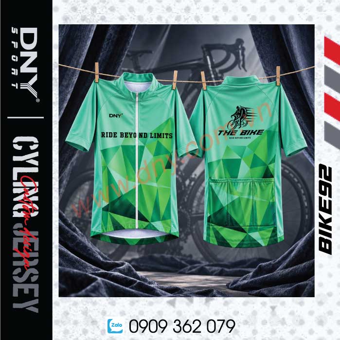 MẪU ÁO XE ĐẠP THIẾT KẾ THEO YÊU CẦU |DNY BIKE-2610130092