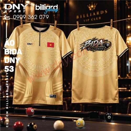 MẪU ÁO BIDA THIẾT KẾ THEO YÊU CẦU | DNY-BIDA2610170053
