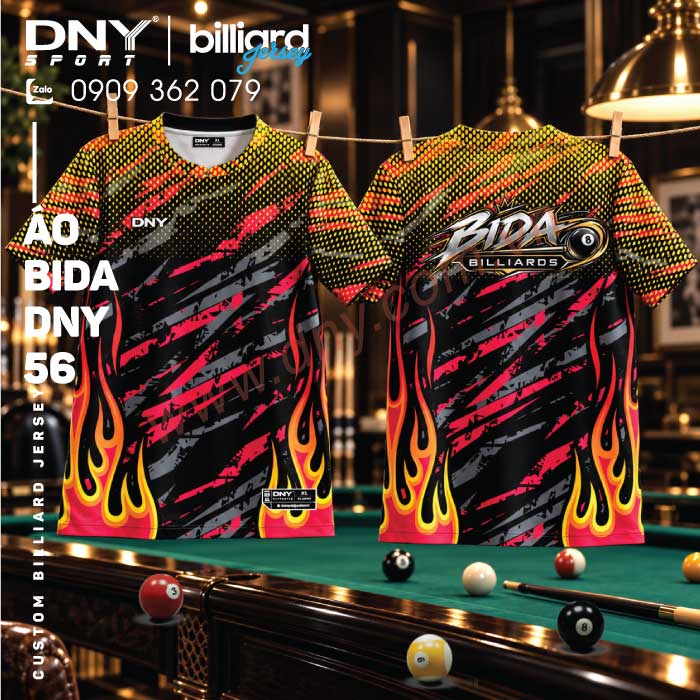 MẪU ÁO BIDA THIẾT KẾ THEO YÊU CẦU | DNY-BIDA2610170056