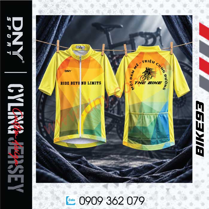 MẪU ÁO XE ĐẠP THIẾT KẾ THEO YÊU CẦU |DNY BIKE-2610130093