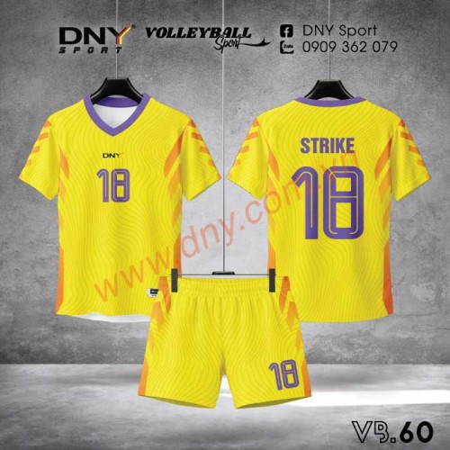 MẪU ÁO BÓNG CHUYỀN THIẾT KẾ THEO YÊU CẦU | DNY-VB2607230060