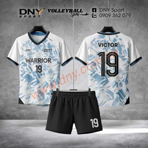 MẪU ÁO BÓNG CHUYỀN THIẾT KẾ THEO YÊU CẦU | DNY-VB2510240045