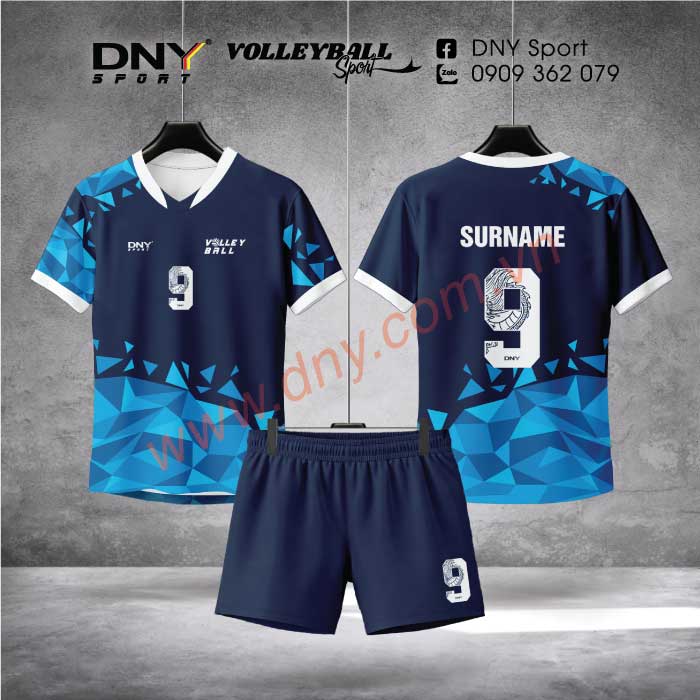 MẪU ÁO BÓNG CHUYỀN THIẾT KẾ THEO YÊU CẦU | DNY-VB2505300034