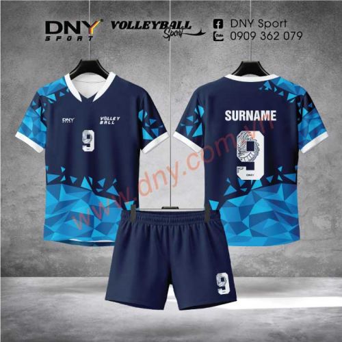 MẪU ÁO BÓNG CHUYỀN THIẾT KẾ THEO YÊU CẦU | DNY-VB2505300034