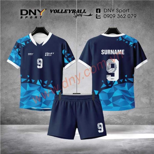 MẪU ÁO BÓNG CHUYỀN THIẾT KẾ THEO YÊU CẦU | DNY-VB2505300034