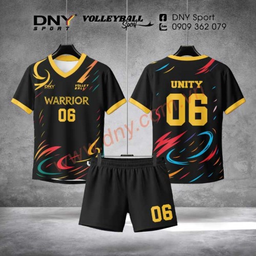 MẪU ÁO BÓNG CHUYỀN THIẾT KẾ THEO YÊU CẦU | DNY-VB2510240046