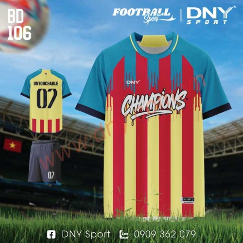 ÁO BÓNG ĐÁ TỰ THIẾT KẾ | DNY 2512310106