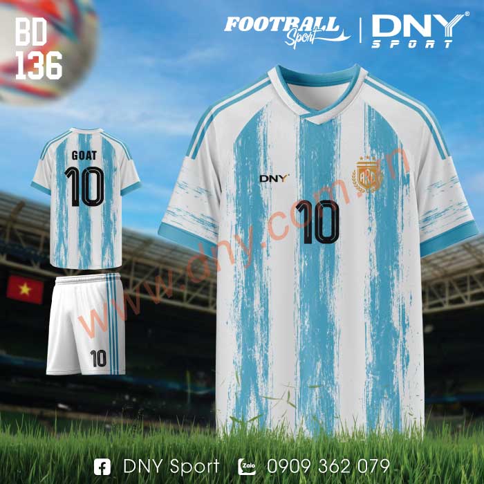 ÁO BÓNG ĐÁ TỰ THIẾT KẾ | DNY 2606030136