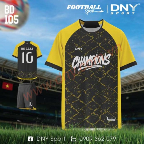 ÁO BÓNG ĐÁ TỰ THIẾT KẾ | DNY 2512310105
