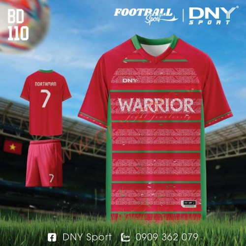 ÁO BÓNG ĐÁ TỰ THIẾT KẾ | DNY 2603070110