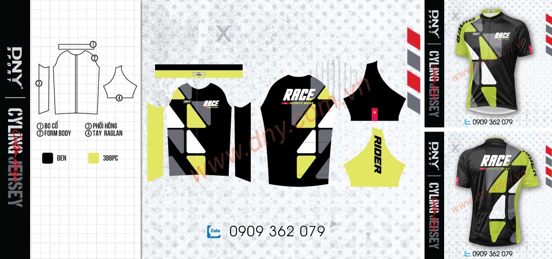 Trang phục đua xe đạp nam nữ Trang phục đua xe đạp nam nữ