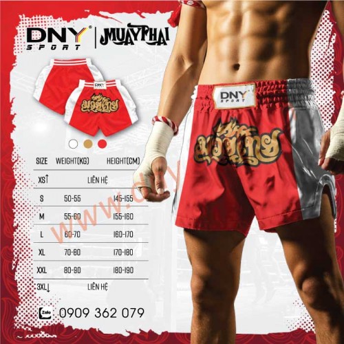 ĐẶT MAY QUẦN MUAY THÁI TỰ THIẾT KẾ | DNY-MT2506110016