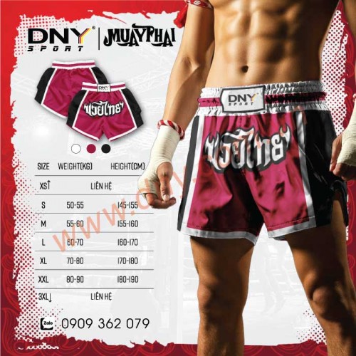 ĐẶT MAY QUẦN MUAY THÁI TỰ THIẾT KẾ | DNY-MT2506110018