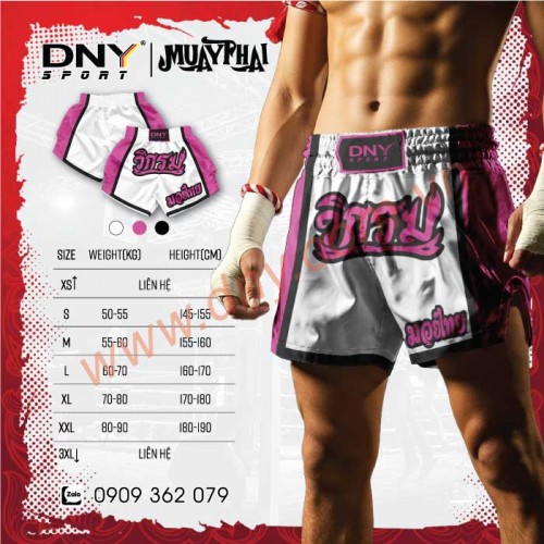 ĐẶT MAY QUẦN MUAY THÁI TỰ THIẾT KẾ | DNY-MT2506110019