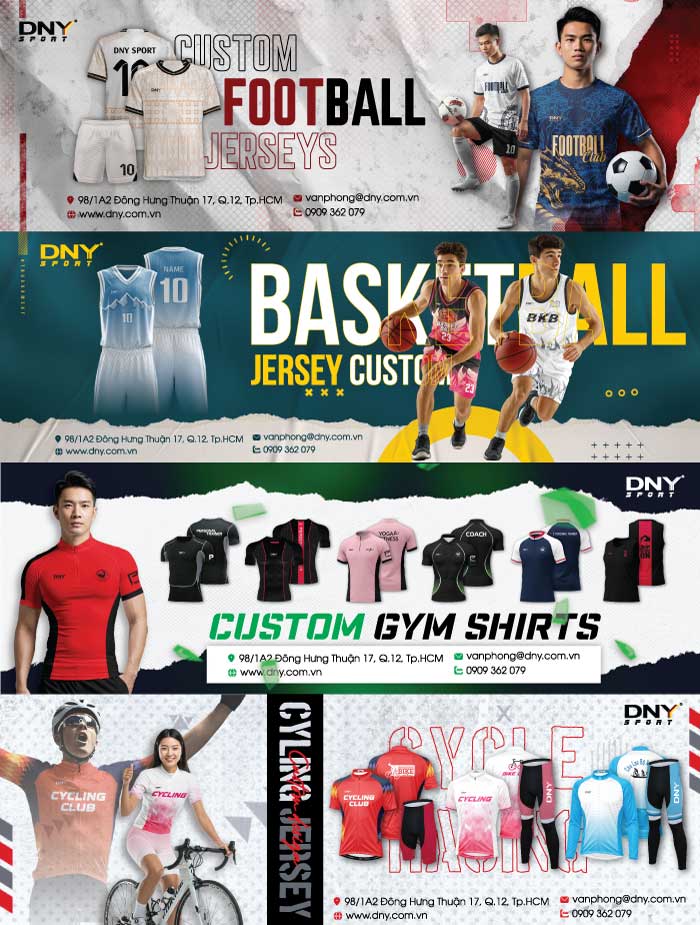 Sản phẩm mới DNY Sport – Bùng nổ phong cách thể thao 2025