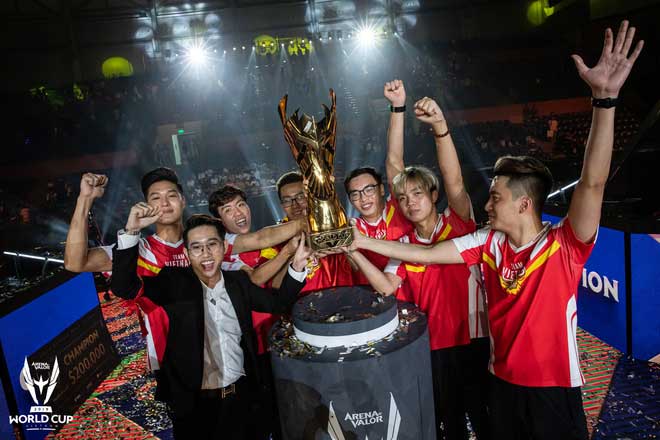 Team Flash ghi dấu lịch sử khi trở thành nhà vô địch thế giới AWC 2019 – biểu tượng đỉnh cao của Liên Quân Mobile Việt Nam Team Flash ghi dấu lịch sử khi trở thành nhà vô địch thế giới AWC 2019 – biểu tượng đỉnh cao của Liên Quân Mobile Việt Nam
