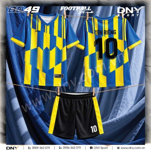 Áo Bóng Đá Tia Chớp Xanh Vàng – DNY 2610100149